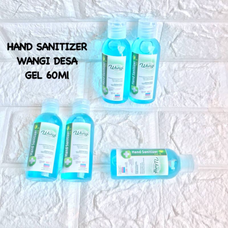 HAND SANITIZER GEL WANGI DESA 60 ML