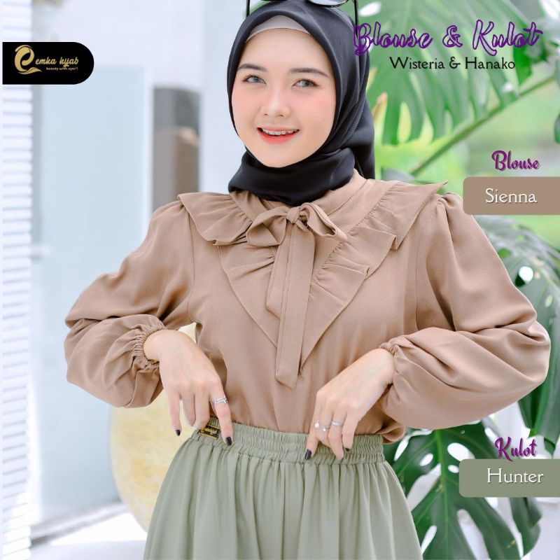 Blouse Wisteria by Emka Hijab