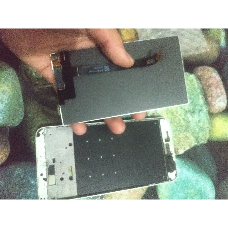 lcd +frame redmi 4x ori copotan
