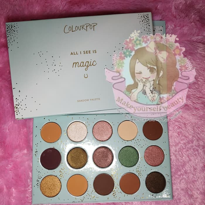 Colourpop all i see is magic (15 color eyeshadow) -