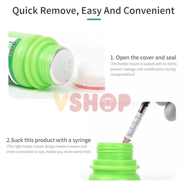 

YEN CAIRAN PENGHANCUR LEM RELIFE RL-518A FRAME REMOVAL GLUE 250ML