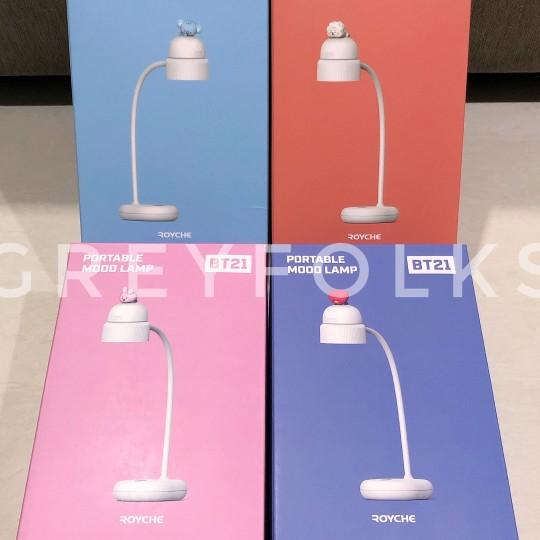 [Ready Stock] Bts Bt21 Baby Portable Mood Lamp Line Friends Official