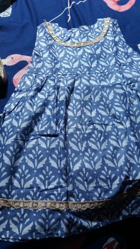 Dress Anak Batik Renda