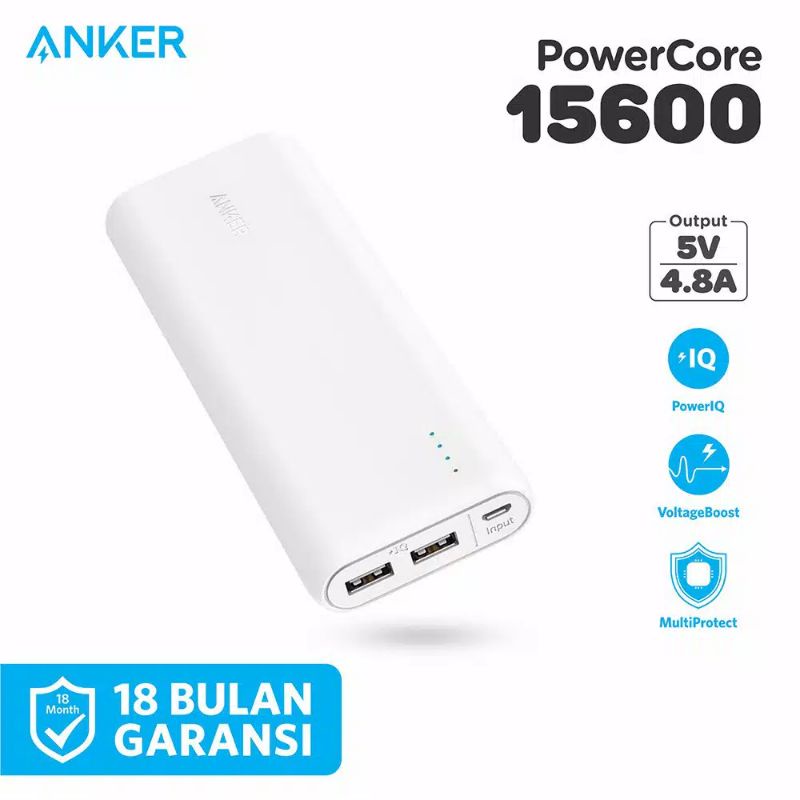 PowerBank Anker PowerCore 15600mAh - A1252
