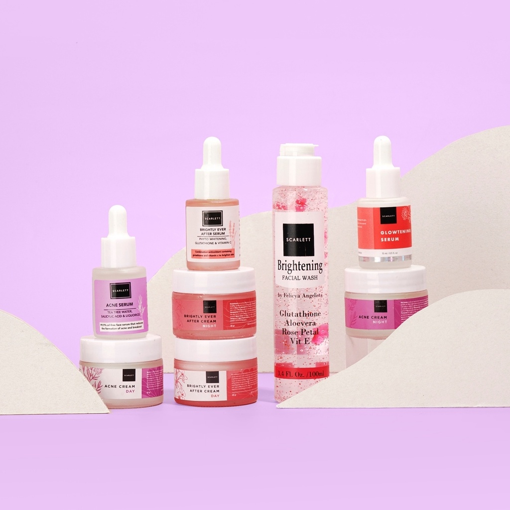 Scarlett  Serum / Scarlett cream acne / Scarlett cream brightly / Scarlett cream wajah / Scarlett cr