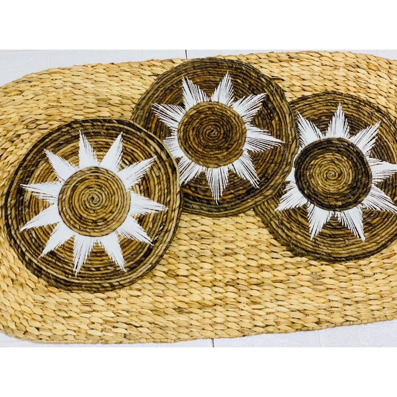 PLACEMATE SEAGRASS DONAT NATURAL