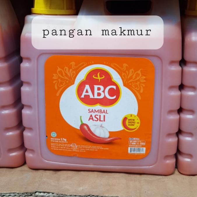 

Dijual Saus Sambal Abc 6Kg Terlaris