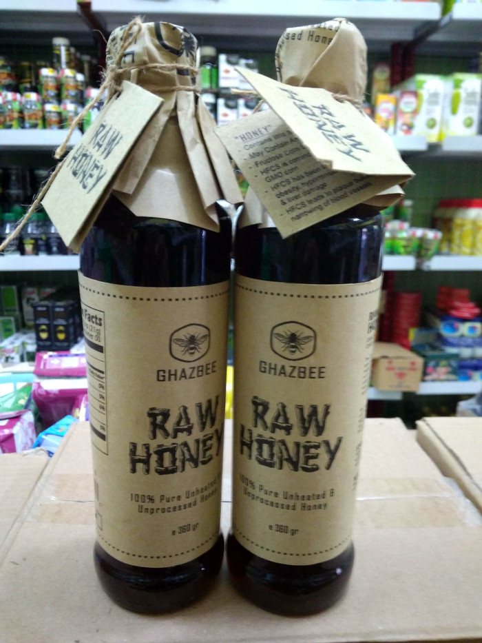 

MADU GHAZBEE / MADU HUTAN / 100% RAW NATURAL HONEY 460 ML