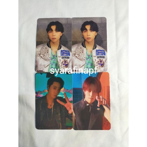 [READY STOCK] PC / photocard NCT 127 Benefit Mecima / Mecimashop Doyoung Johnny Yuta