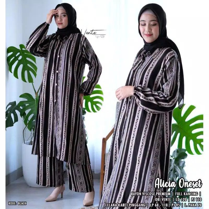 ONE SET JUMBO MOTIF MALIKA & MOTIF MALIKA TERBARU // ONE SET KEMEJA WANITA JUMBO // SHAFIYA STORE