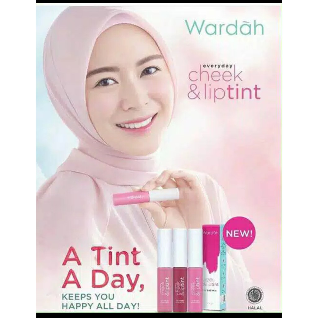 ❣️Rakkistore99❣️Wardah Everyday Cheek and Lip Tint (100% Original)