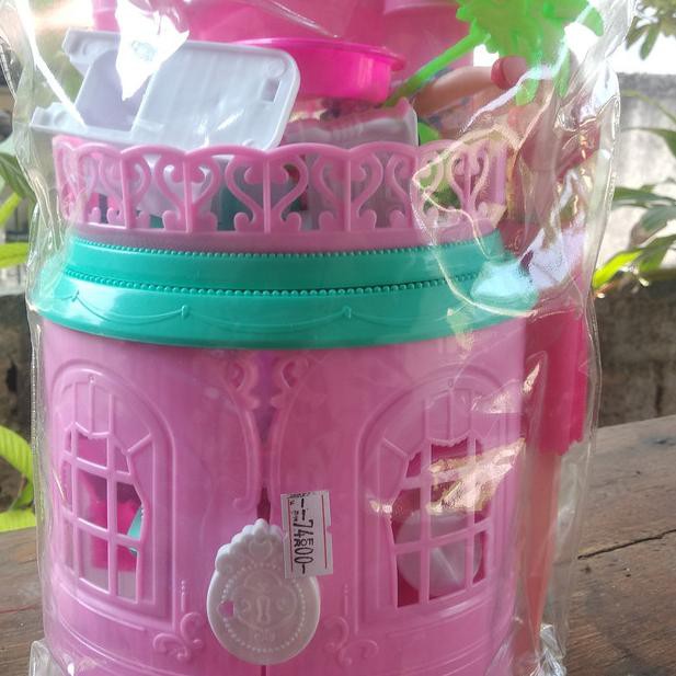 mainan rumah rumahan barbie besar / Barbie House / Kastil Impian FR- 608>>