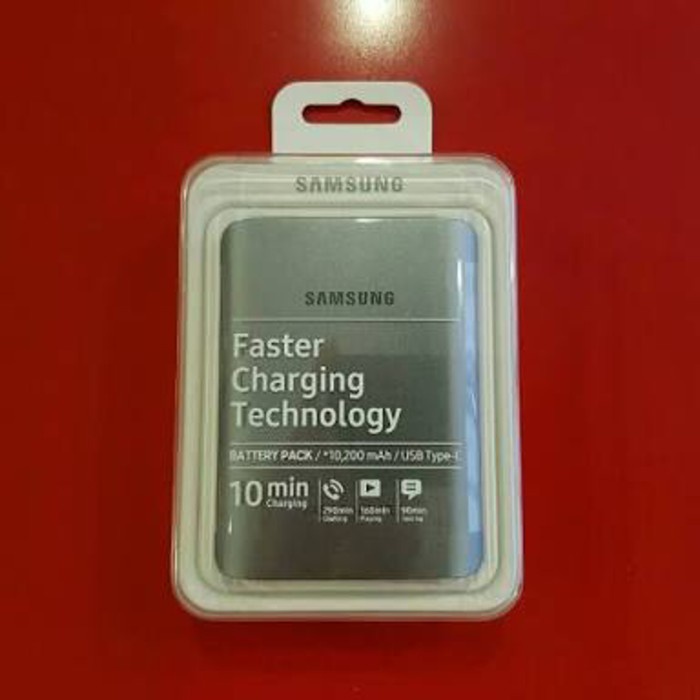 PowerBank Samsung Battery Pack 10200mAh Fast Charge Charging Original