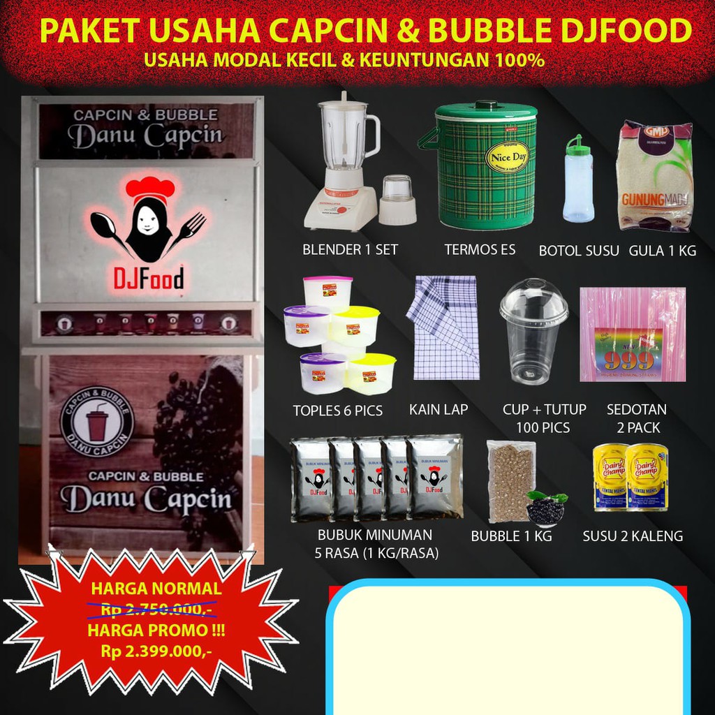 

PAKET CAPCIN DJFOOD KHUSUS JAWA FREE ONGKIR