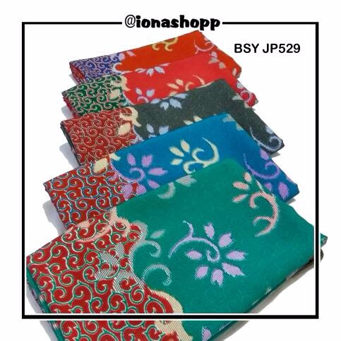 Bahan Kain Batik Halus JP529 / Kain Batik Modern Meteran