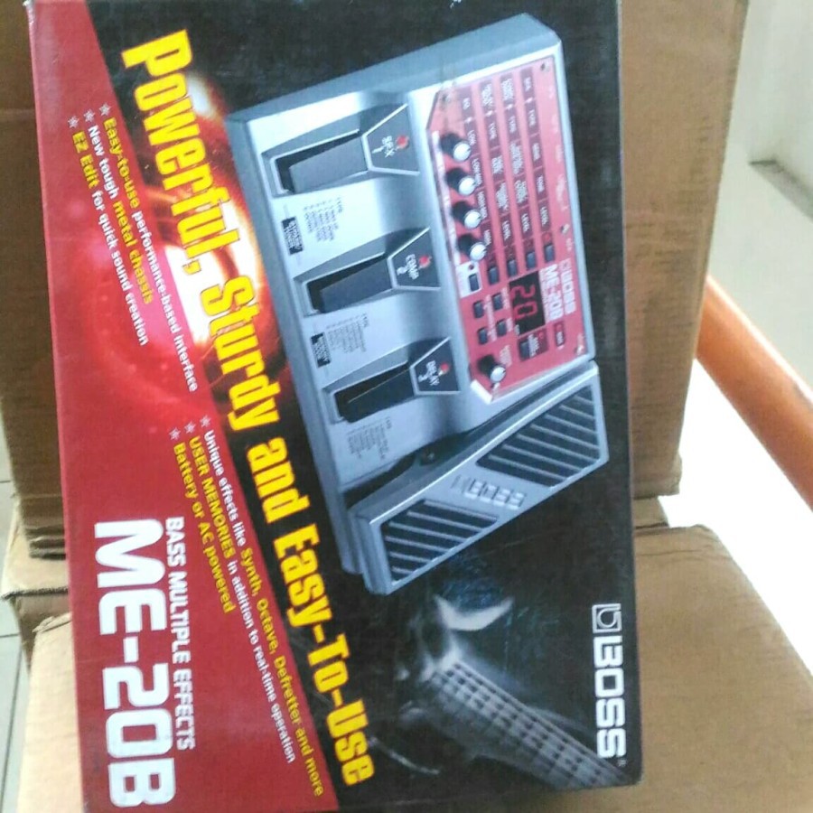 efek boss me 20 b multi efek pedal
