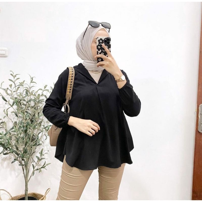 Xiora blouse crincle airflow