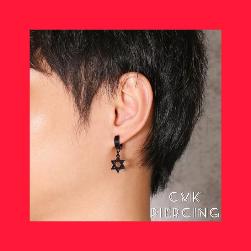 TERLARIS ANTING GANTUNG COWOK DAN CEWEK ALA KOREA / ANTING BTS / ANTING KPOP / ANTING HITS