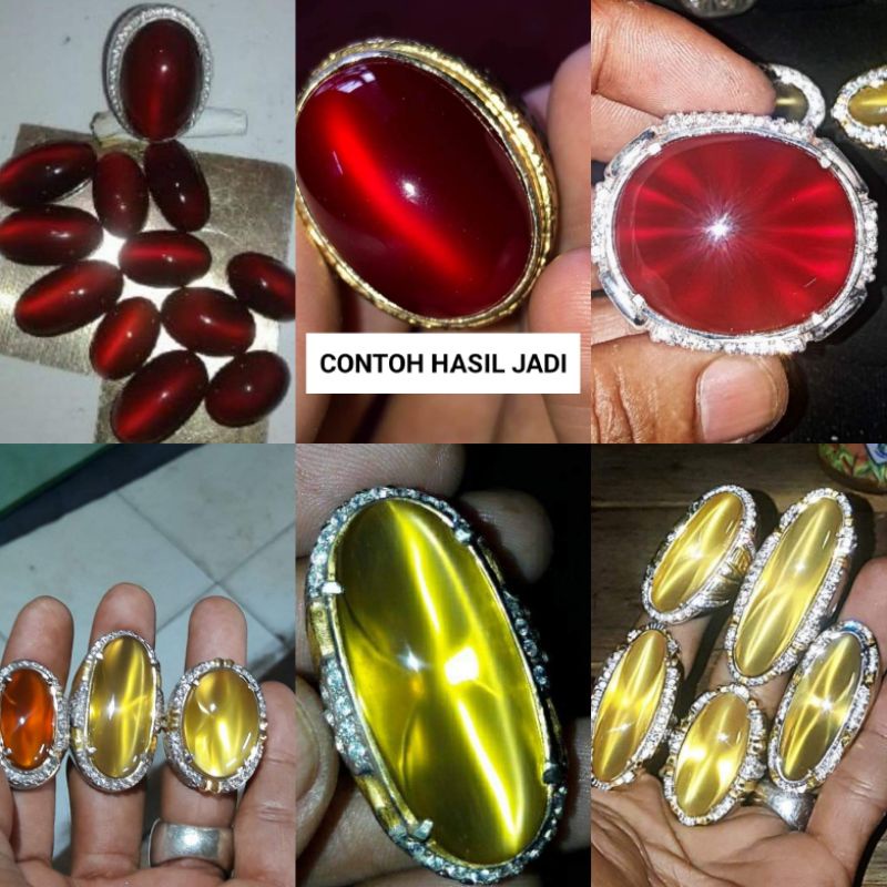 BAHAN ROUGH BATU AKIK RAFLESIA NATURAL STONE CHALCEDONY