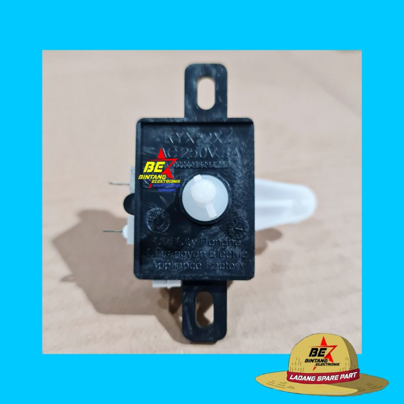 TIMER SWITCH DRAIN MESIN CUCI KOTAK KECIL TINS SELEKTOR PEMBUANGAN AIR