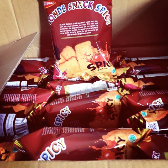

Monde snack spicy 50gr