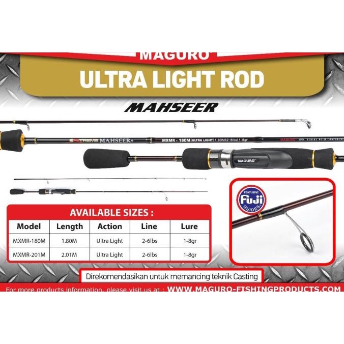 $+$+$+$+] Joran UL Maguro Mahseer 2-6lb