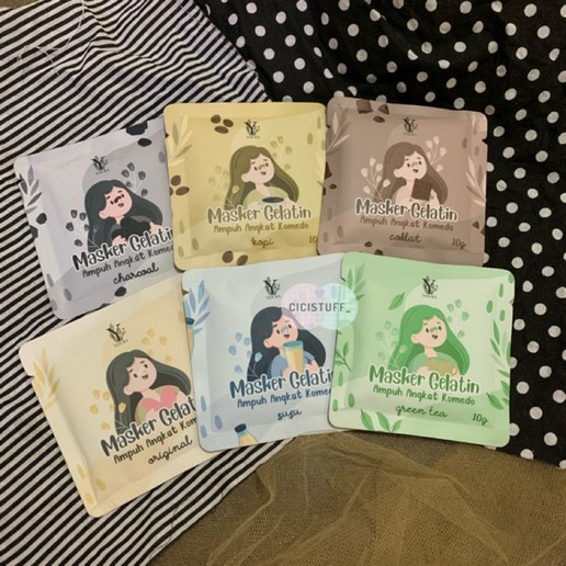 MASKER KOMEDO GELATIN BY YOURA