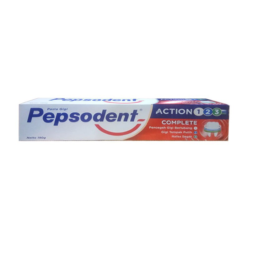 PEPSODENT ACTION 123 COMPLETE 190GR