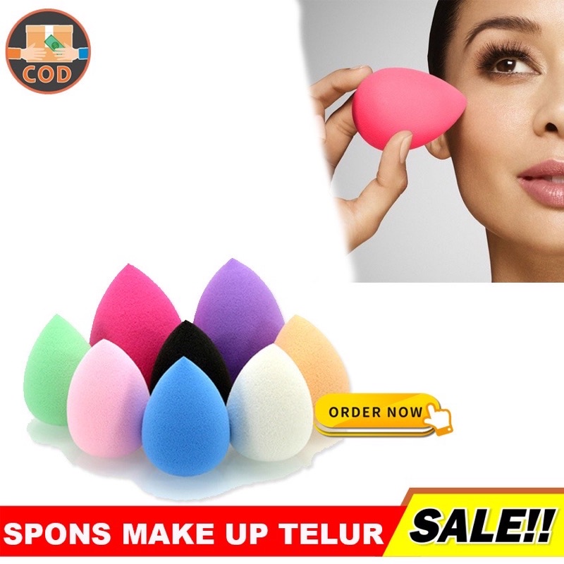 Beauty Blend Blender Sponge Spon Spons Make Up Tear Drop Model Egg Telur Telor / Sponge Egg Blending