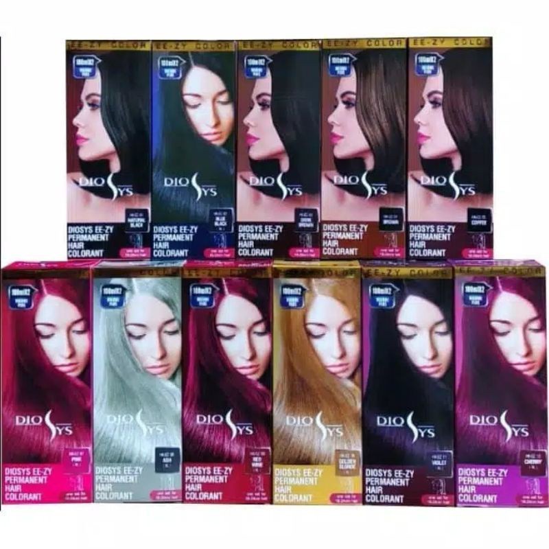 DIOSYS hair color permanent / cat rambut 100 ml