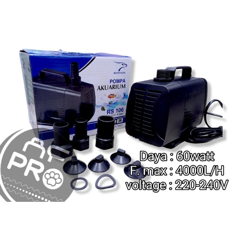 PROMO MURAH POMPA AQUARIUM ROSSTON RS 106