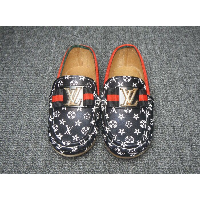 (LOLI-JKT) SP-222 SEPATU FLAT SHOES IMPORT ANAK MOTIF BUNGA SIZE 21-36