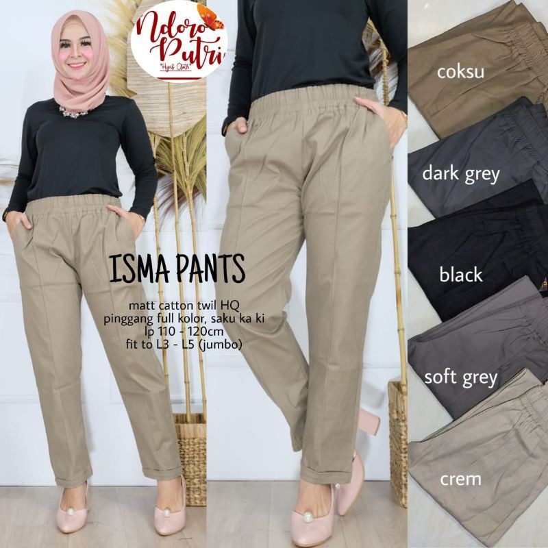 ISMA PANTS BY NDORO PUTRI [BISA COD]