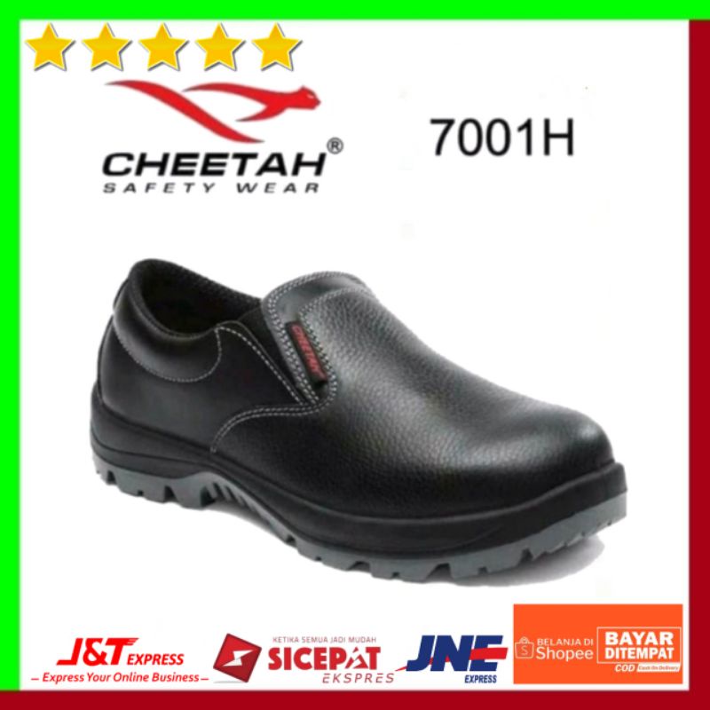 Sepatu Safety Cheetah 7001 H / Safety Shoes Cheetah 7001/ Sepatu Pria