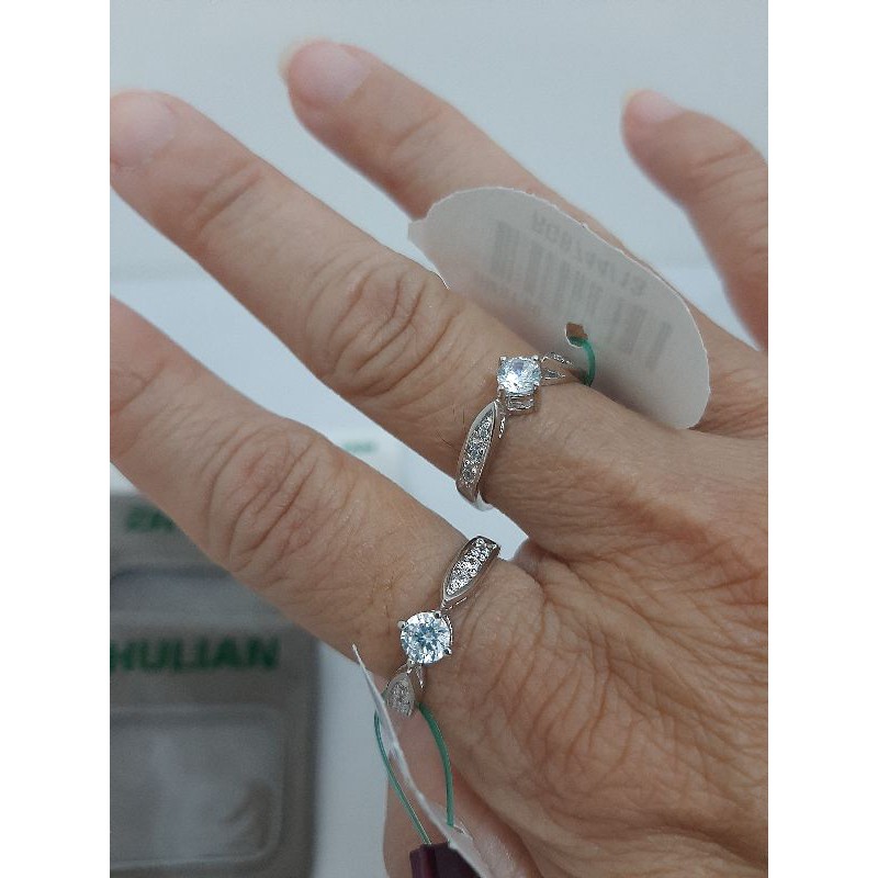 Perhiasan Cincin Emas ZHULIAN RG 8744 ( Bisa Dijual Kembali )