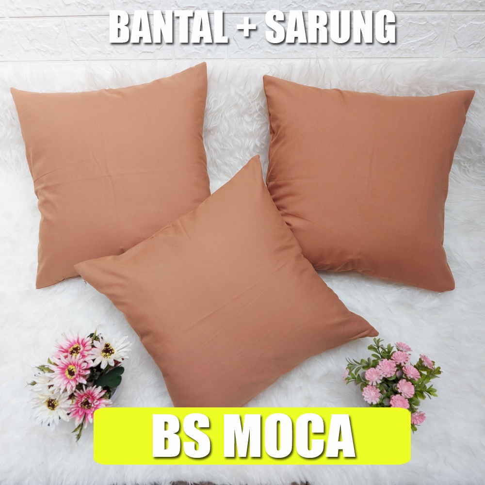 PAS ONLINE - Sarung dan Bantal Sofa 40x40 ( 3 pcs )