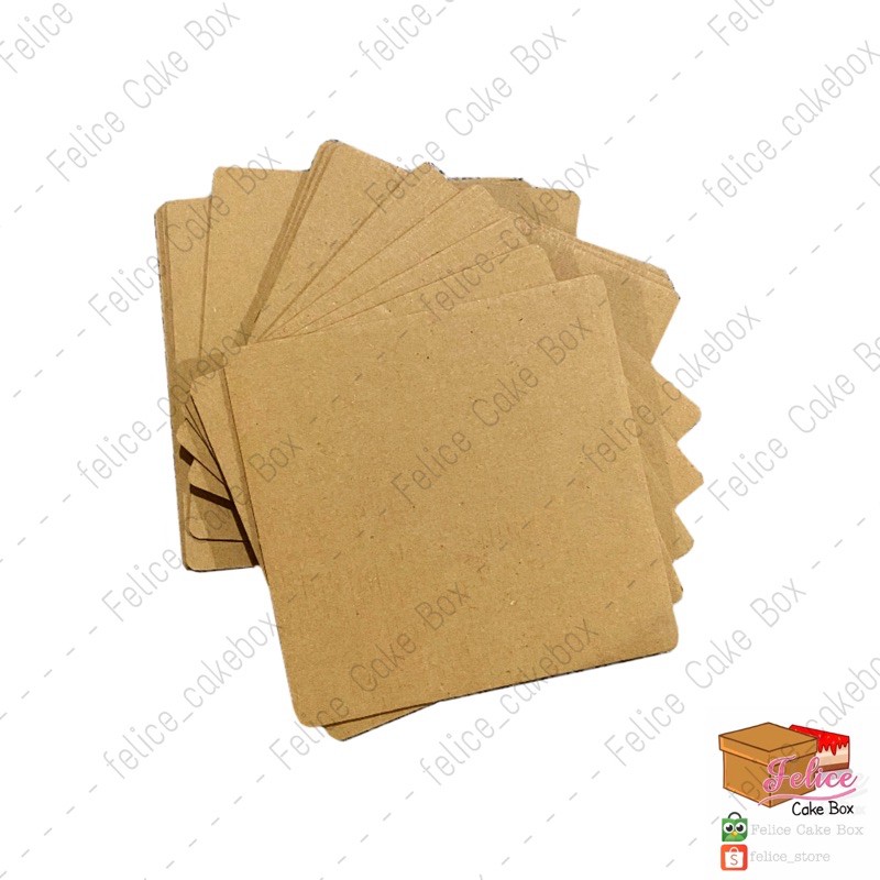

KARTON E-FLUTE 150 GSM 16X16 CM / KARTON BOARD / PACKING PHOTOCARD /