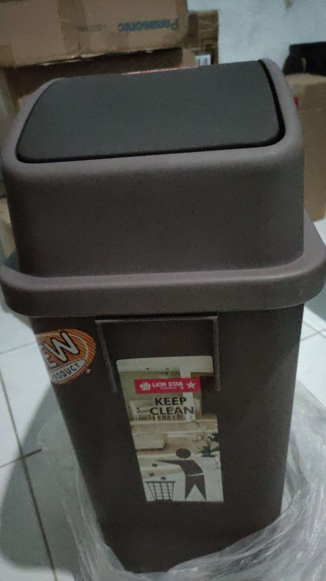 Tempat Sampah/dust Bin Garbi 20 Liter Lion Star - Dhevkagrosir