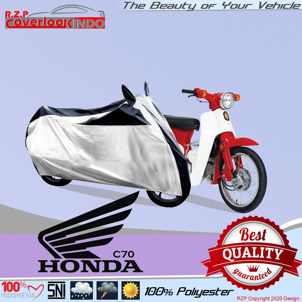 PELINDUNG MOTOR C70 SARUNG MOTOR C70 COVER MOTOR C70 BEST SELLER