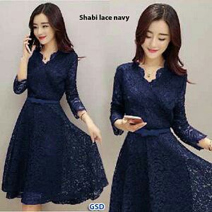 DRESS SHABBY PENDEK ( 2 WARNA)