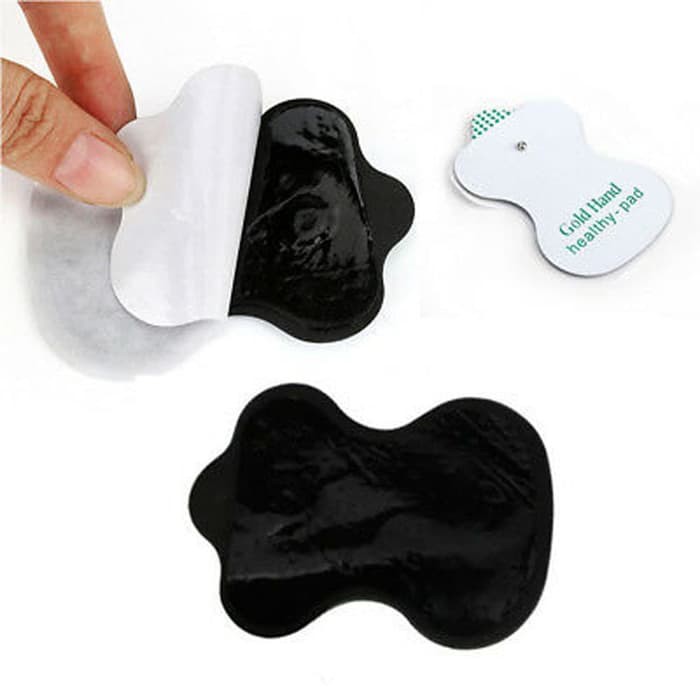 Isi 2 pcs Pad Tens 1 Pasang (8cmx5cm ) Alat Kesehatan Terapi Digital Pijat Tensi Massager Tubuh