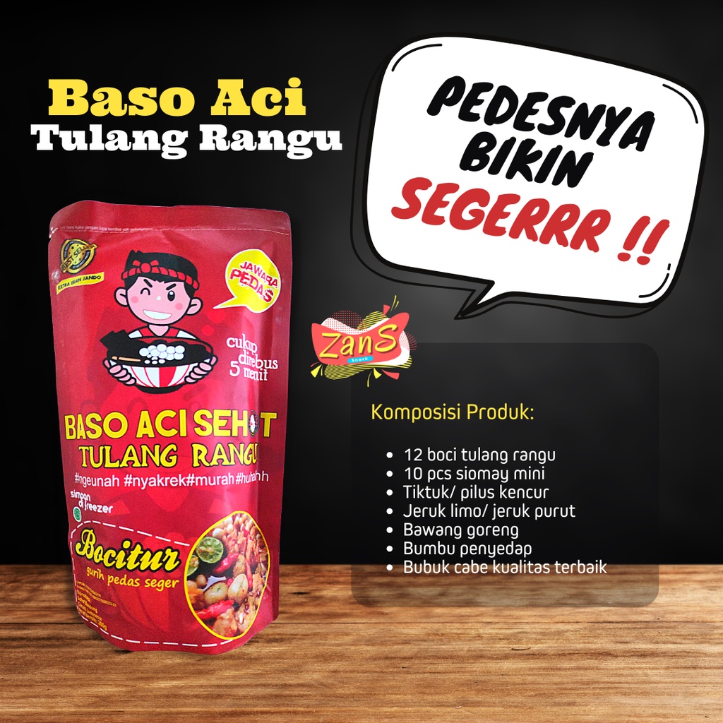 

Baso Aci Sehot Baso Aci Tulang Rangu - Netto 200gr