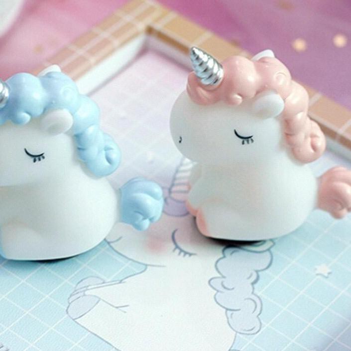 

♕ Set Note Book Unicorn Buku Diary Pony Pen Stempel Kado Unik Lucu ➨