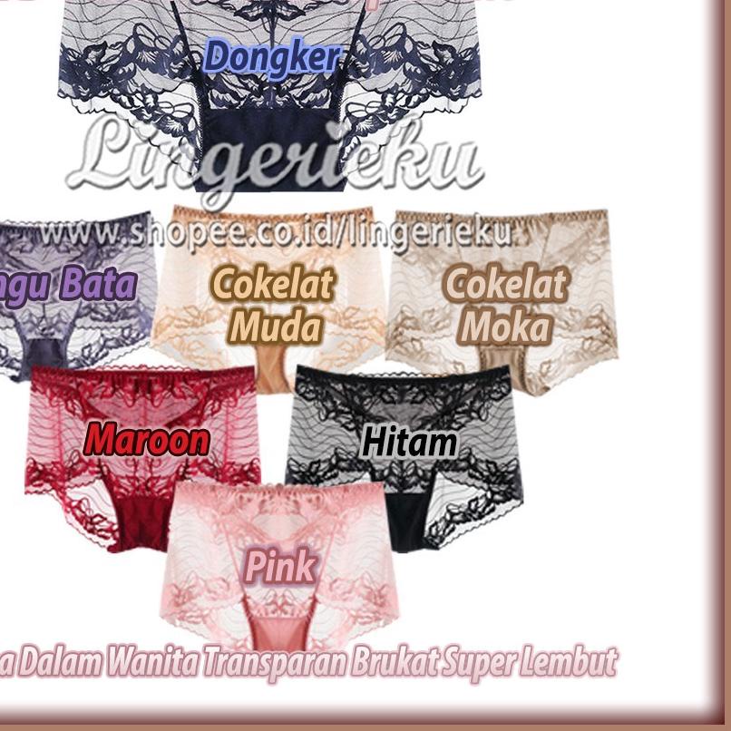 ❇ Celana Dalam Wanita Seksi Transparan CD Tally 709 ✦