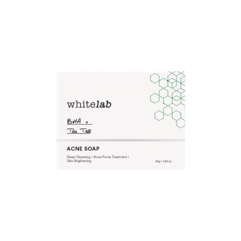 whitelab acne soap 80gr