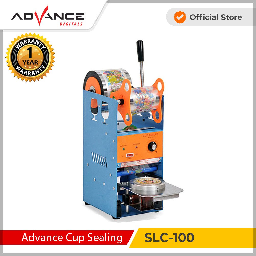 Advance Manual Cup Sealer Mesin Press Gelas SLC-100 GOJEK GRAB