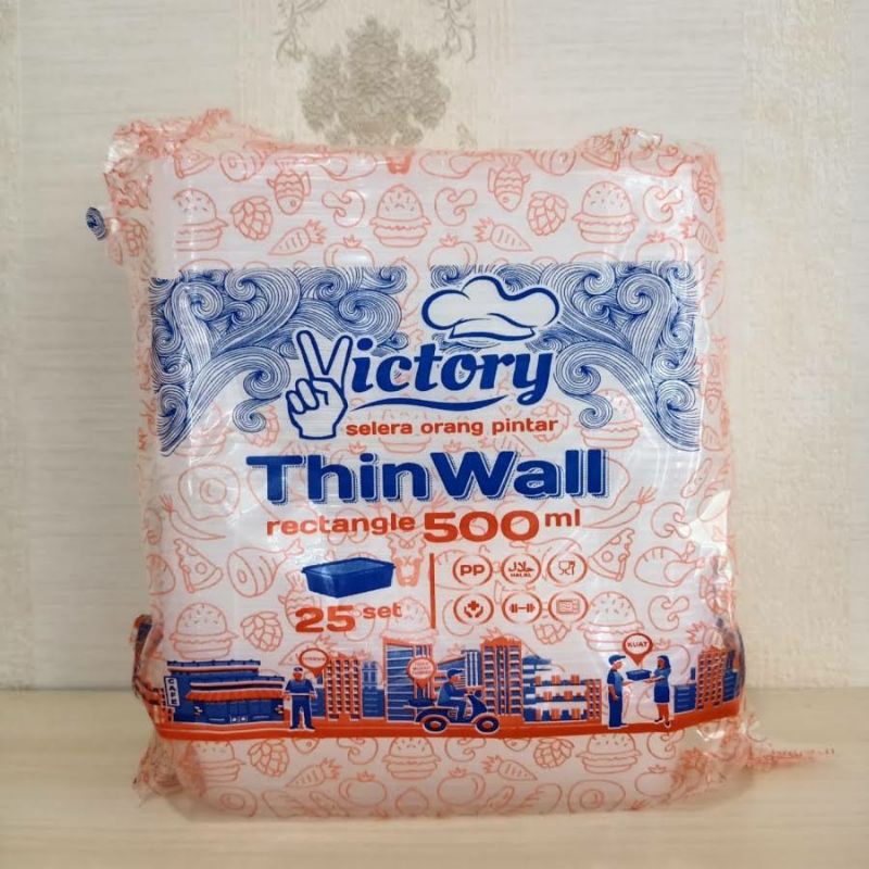 

Thinwall 500 ml rectangle
