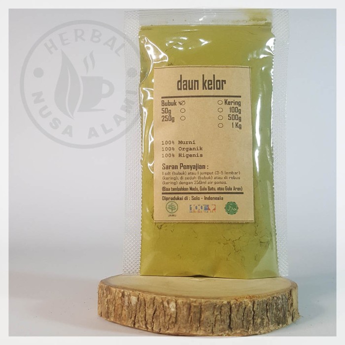 

DAUN KELOR BUBUK | MURNI | Moringa Oleifera 100g