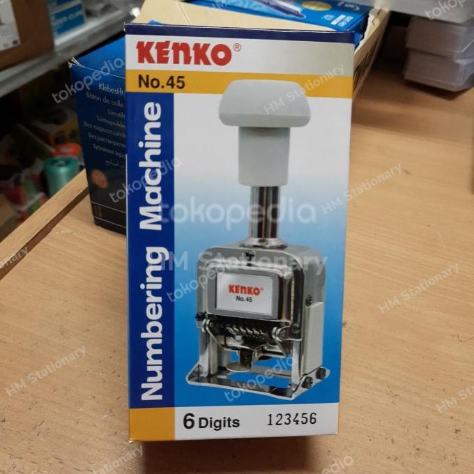 

Automatic Numbering Machine Kenko 45 / Stempel Nomorator 6 Digit