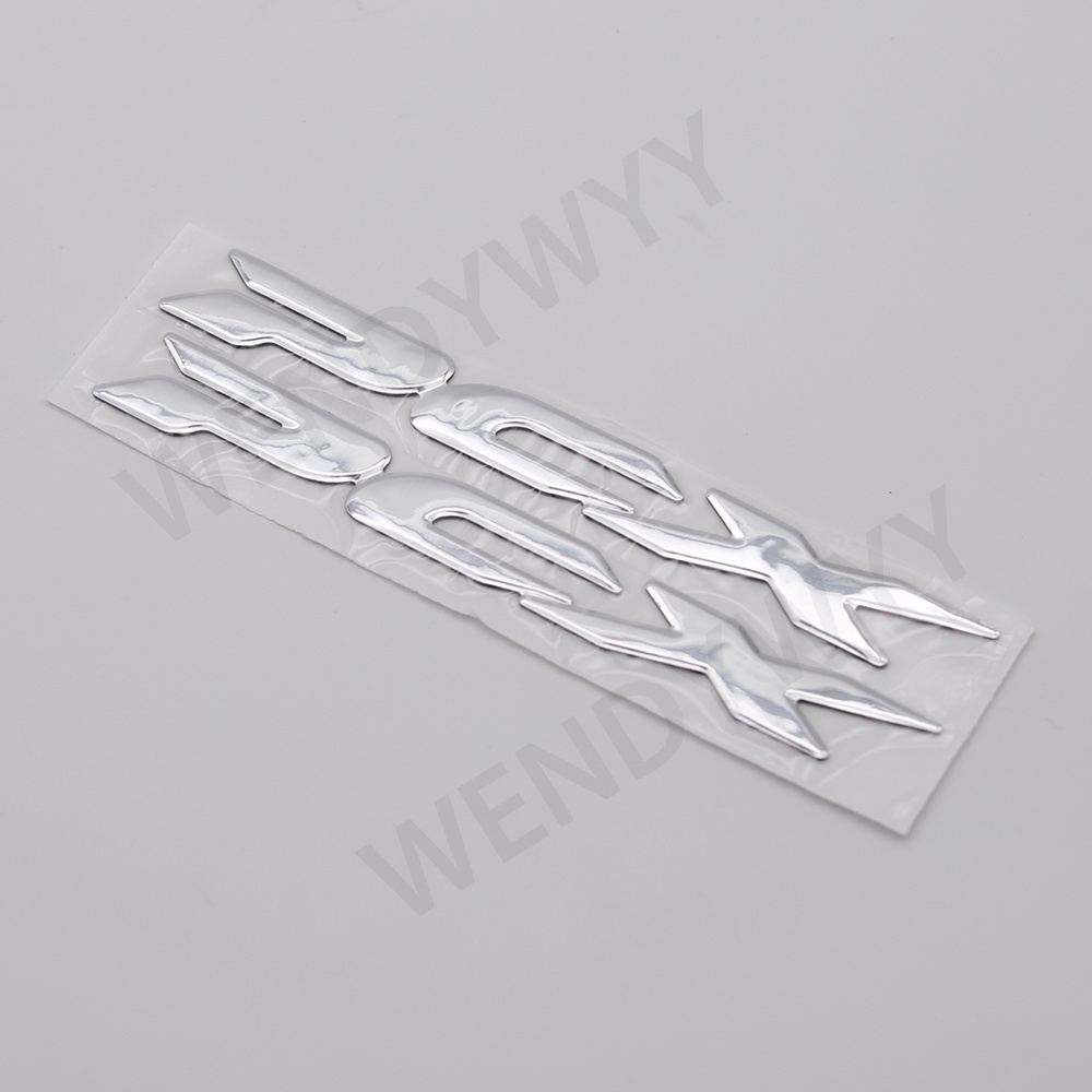 2pcs 3D Letter Emblem Badge Decal Tank Wheel PCX Sticker For Honda PCX125 PCX150 PCX 125 150 Motorcycle Accessories